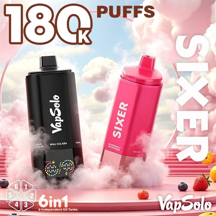 Vapsolo Sixer 180K Puff suppliers