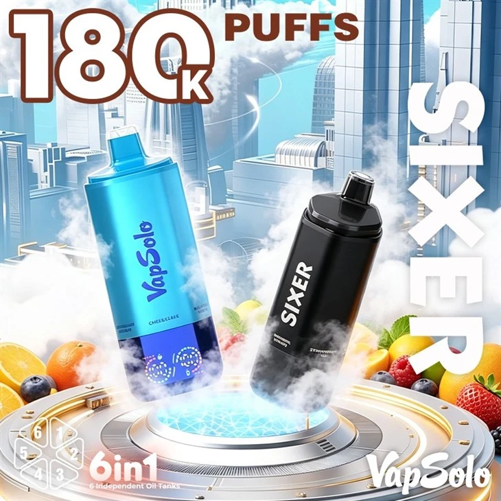 Vapsolo Sixer 180K Puff manufacturers